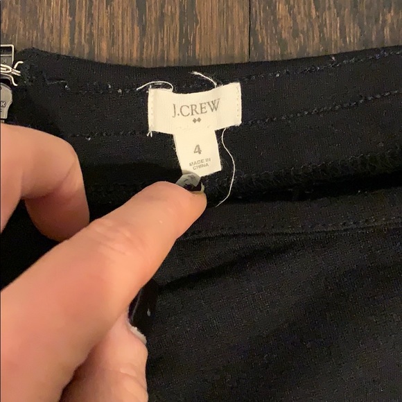 J. Crew Gigi Pant with Leather - Picture 4 of 5